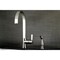 Gourmetier LS8718CTLSP Continental Single-Hndl Kitchen Faucet W/Side Sprayer, Nkl LS8718CTLSP - alternate 4
